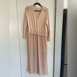 See by Chloe S9W Blossom Maxi Ruffle Dress